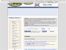 Tablet Screenshot of ciberbares.com